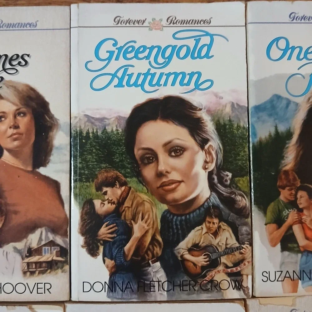 FOREVER ROMANCES Book Lot Of 7 Vintage 1980's PB Various Authors Guideposts